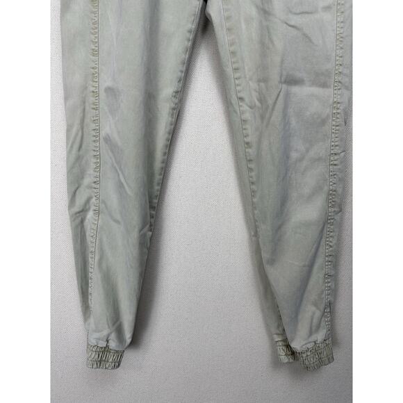 ZARA X-Small Beige Drawstring Joggers Sweatpants Pants Sports Athleisure - Picture 3 of 13